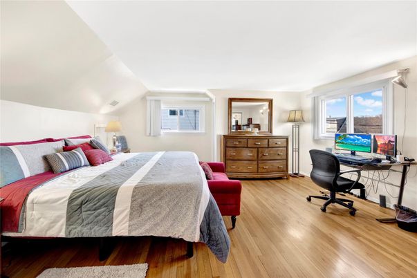 Bedroom, Home Office, Interior, Wood Texture Flooring