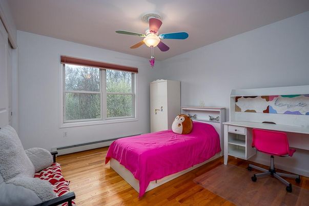 Bedroom, Home Office, Interior, Wood Texture Flooring