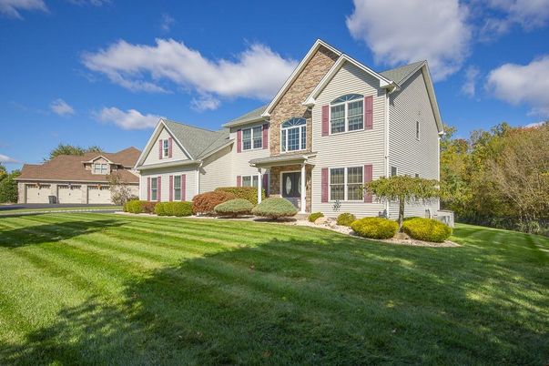 Attached, Backyard, Exterior, Facade, Farmhouse