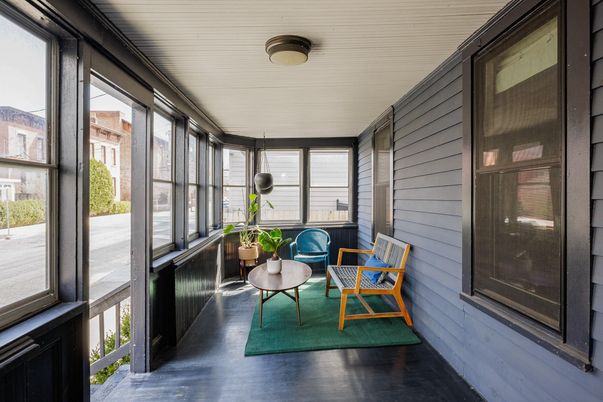 Interior, Sun Room, Wood Texture Flooring