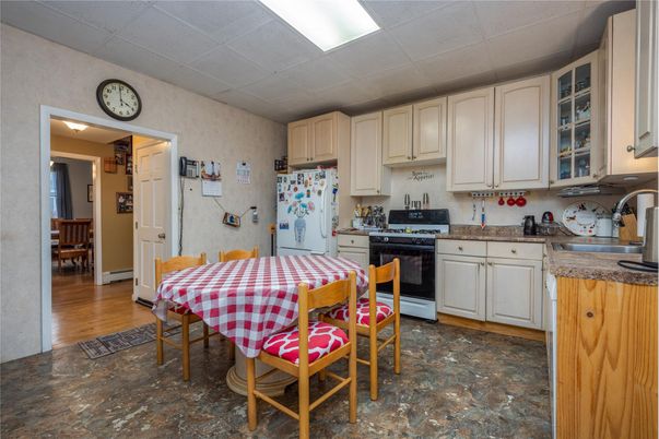 Dining room, Interior, Kitchen