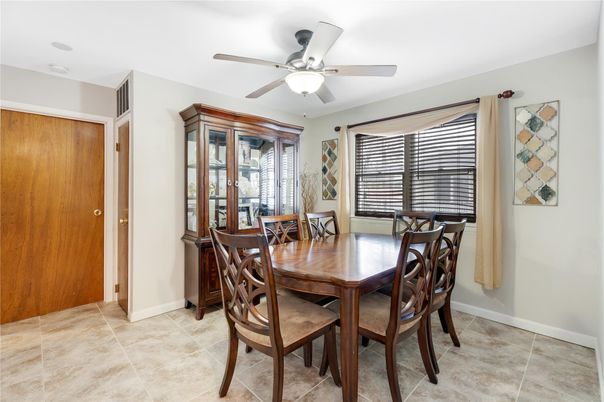 Dining room, Interior
