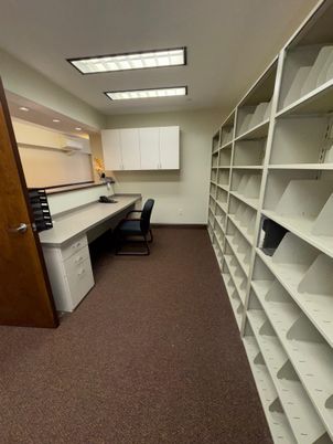 Home Office, Interior, Recessed Lighting