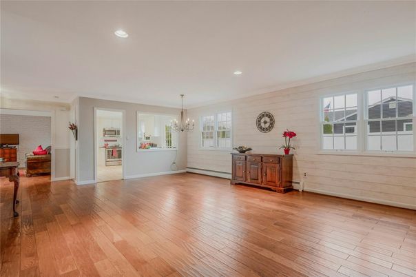 Chandelier, Interior, Recessed Lighting, Wood Texture Flooring