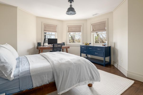 Bedroom, Home Office, Interior, Wood Texture Flooring
