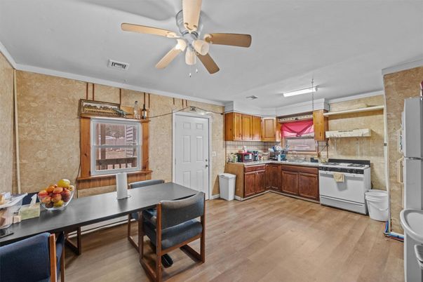 Dining room, Interior, Kitchen, Wood Texture Flooring