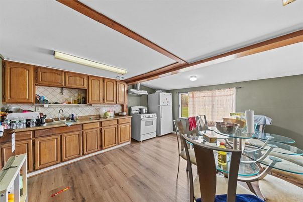 Dining room, Interior, Kitchen, Wood Texture Flooring