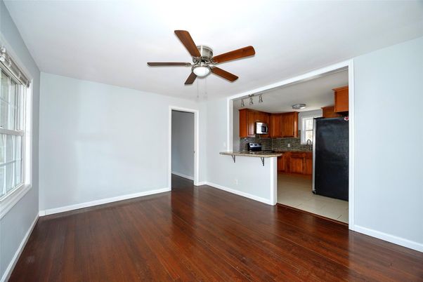 Empty room, Interior, Kitchen, Wood Texture Flooring