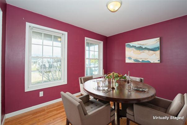 Dining room, Interior, Wood Texture Flooring