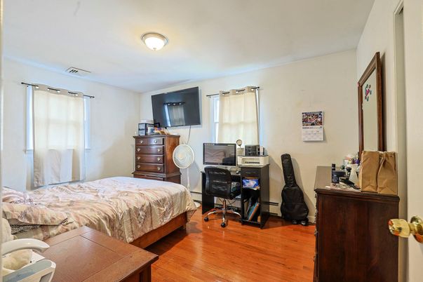 Bedroom, Home Office, Interior, Wood Texture Flooring