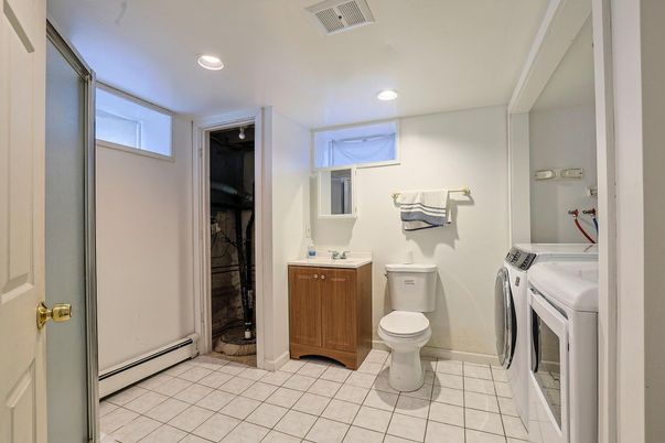 Interior, Recessed Lighting, Washer
