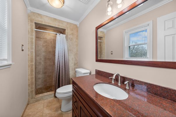 Bathroom, Glass Shower, Interior