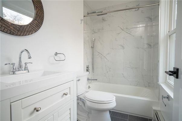 Bathroom, Interior, Marble Walls