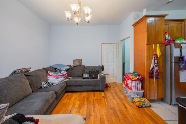Chandelier, Interior, Living room, Wood Texture Flooring