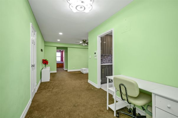 Home Office, Interior, Recessed Lighting