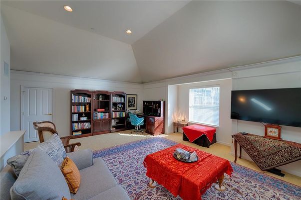 Home Office, Interior, Living room, Recessed Lighting