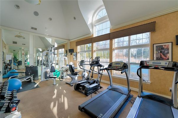 Fitness Equipment, Gym, Interior