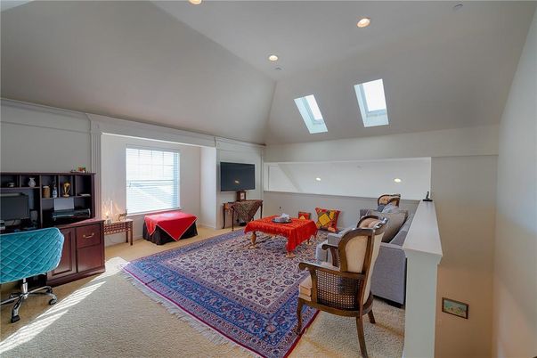 Home Office, Interior, Recessed Lighting