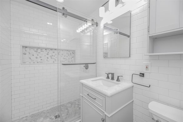 Bathroom, Glass Shower, Interior