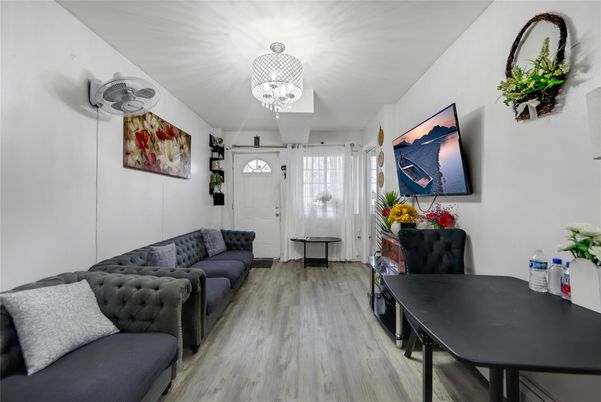 Chandelier, Interior, Wood Texture Flooring