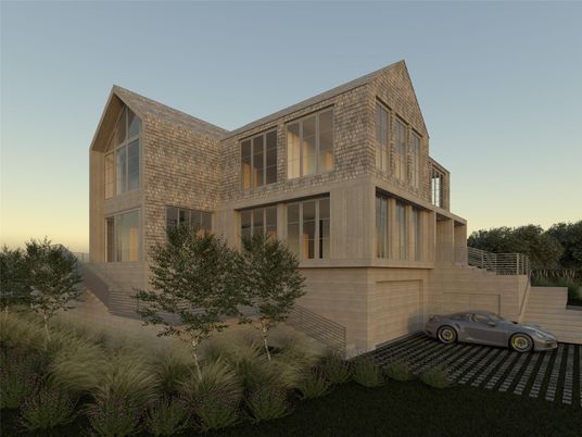 Exterior, Facade, Modern