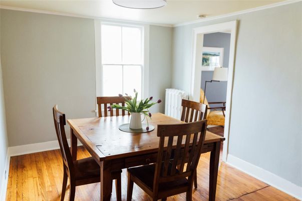 Dining room, Interior, Wood Texture Flooring