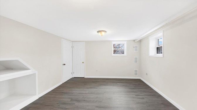 Empty room, Interior, Wood Texture Flooring