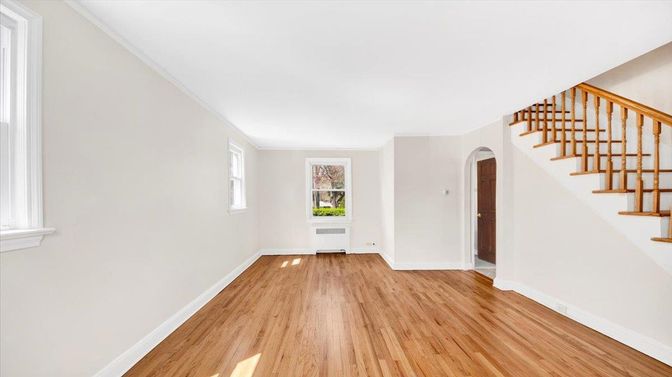Empty room, Interior, Wood Texture Flooring