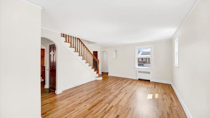 Empty room, Interior, Wood Texture Flooring