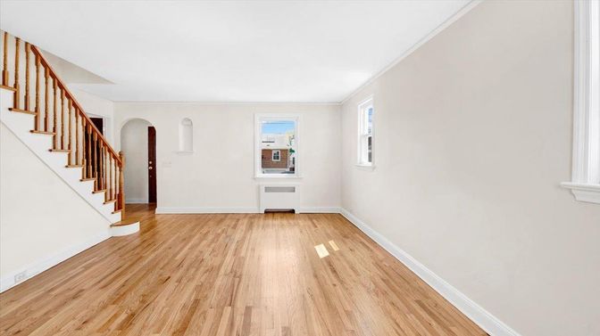 Empty room, Interior, Wood Texture Flooring