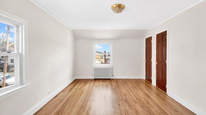 Empty room, Interior, Wood Texture Flooring