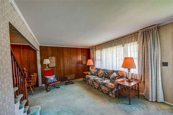 Interior, Living room, Wooden Walls