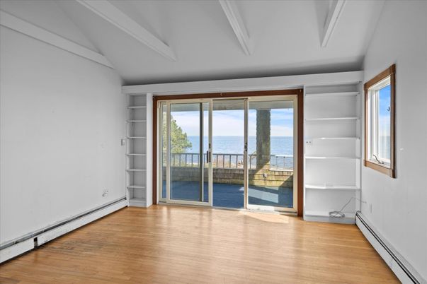 Empty room, Interior, Water, Wood Texture Flooring