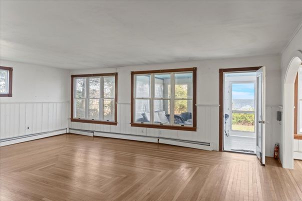 Empty room, Interior, Wood Texture Flooring