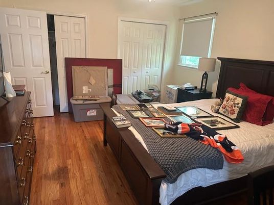 Bedroom, Home Office, Interior, Wood Texture Flooring