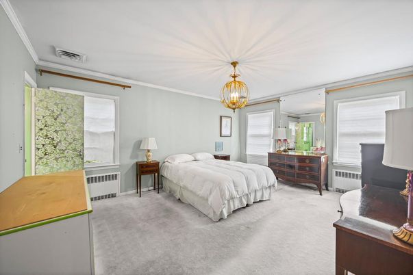 Bedroom, Interior, Pendant Lights