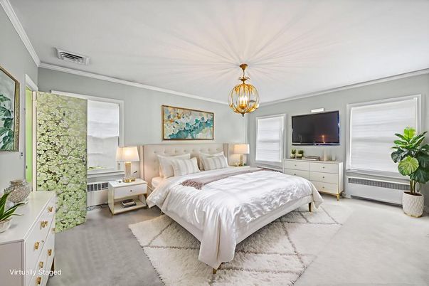 Bedroom, Interior, Pendant Lights