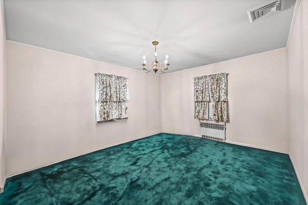 Chandelier, Empty room, Interior