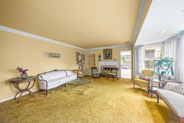 Fireplace, Interior, Living room, Recessed Lighting