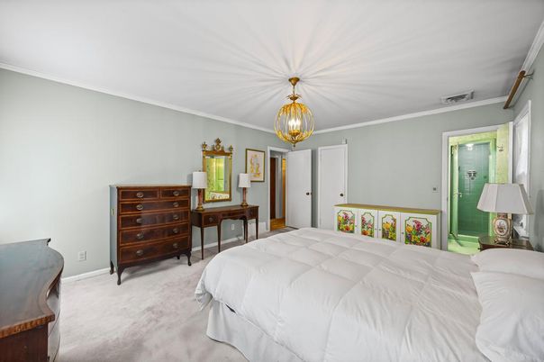 Bedroom, Interior, Pendant Lights
