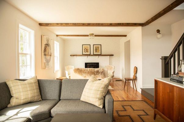 Fireplace, Interior, Living room, Wood Texture Flooring