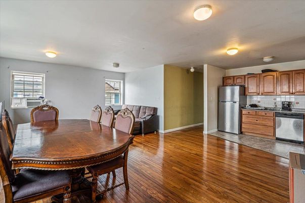 Dining room, Interior, Kitchen, Wood Texture Flooring