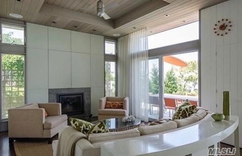 Fireplace, Interior, Living room, Recessed Lighting, Wooden Ceilings, Wood Texture Flooring