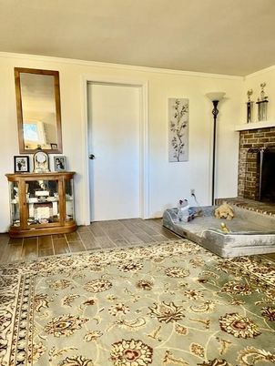 Fireplace, Interior, Wood Texture Flooring