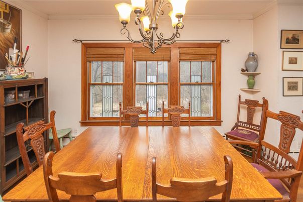 Chandelier, Dining room, Interior