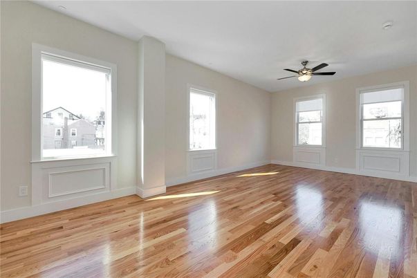 Empty room, Interior, Wood Texture Flooring