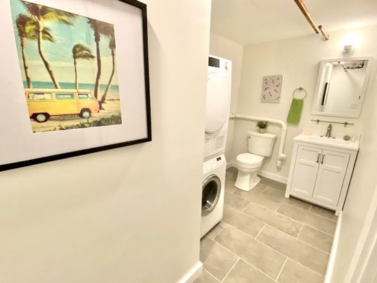 Bathroom, Interior, Washer