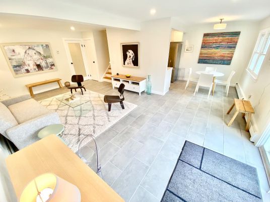 Dining room, Interior, Living room, Recessed Lighting