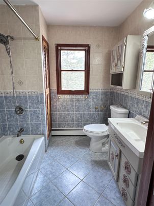 Bathroom, Dual Sink Vanities, Glass Shower, Interior