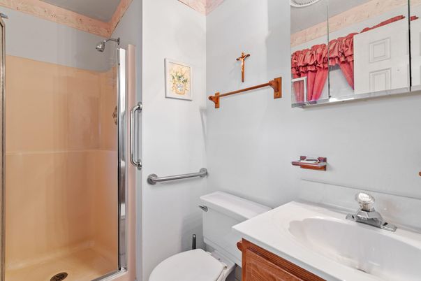 Bathroom, Glass Shower, Interior